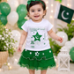 14 August Girls Fancy Embroidered 2-Piece Shirt & Trouser Set